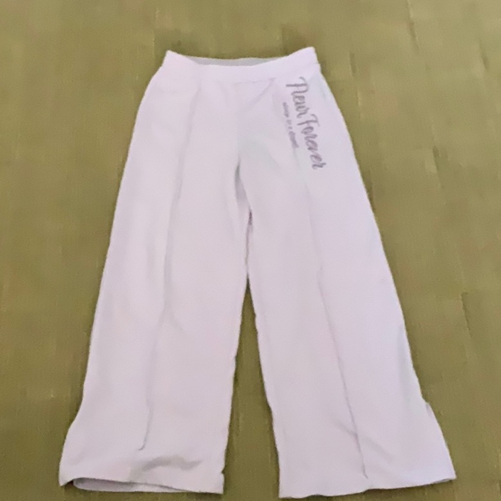Kids Purple Split Cuff Pants